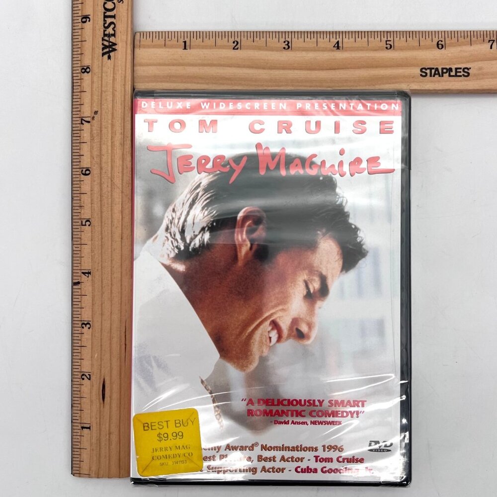 Jerry Maguire DVD Deluxe Widescreen Presentation Romantic Comedy Tom Cruise New - Picture 13 of 14